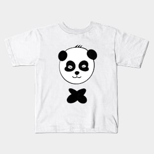 Panda says no! Kids T-Shirt